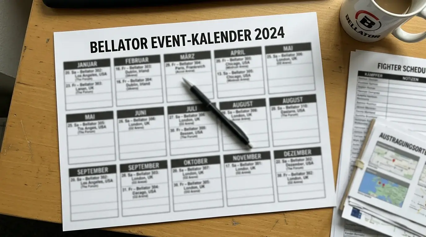 Bellator MMA Organisation und Event-Kalender: Veranstaltungsrhythmus und Bedeutung für MMA-Wetter