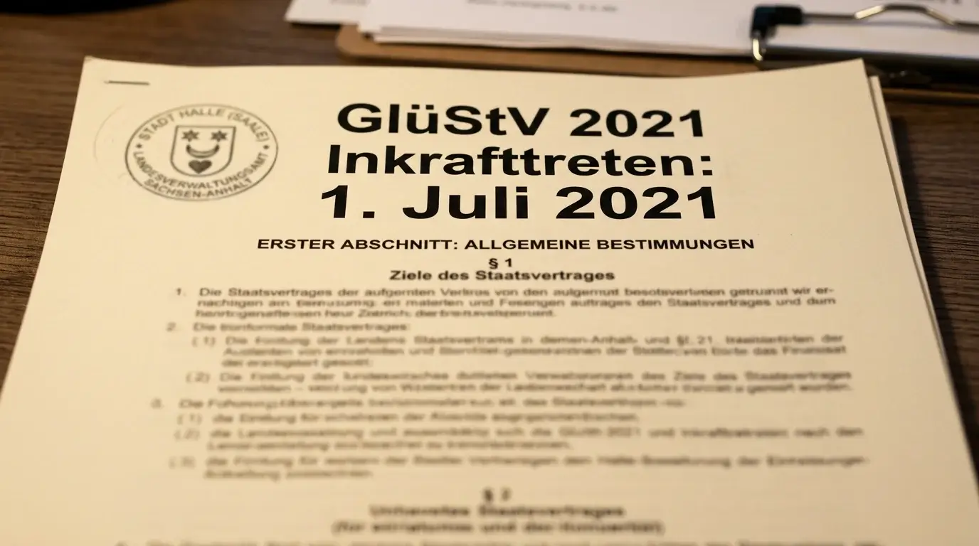 GlüStV 2021 Inkrafttreten Juli 2021 Sportwetten Regulierung Bundesrecht