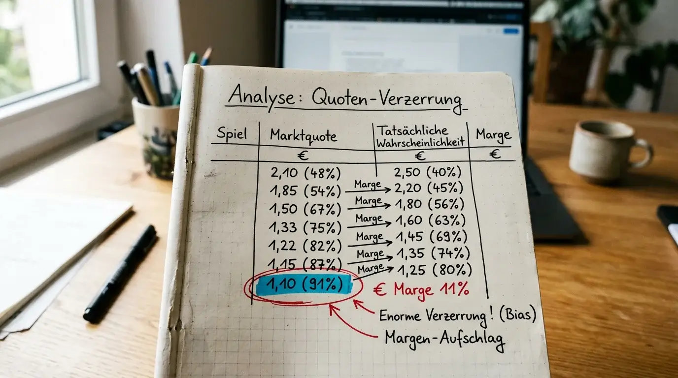 Diagramm zur Quotenverzerrung bei MMA-Wetten durch öffentliche Favorisierung von Knockout-Kämpfern