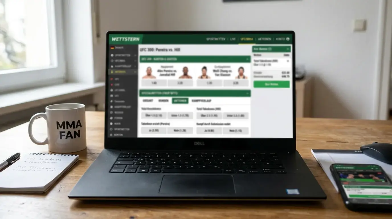 Anbietervergleich für MMA Prop Bets: Welche Buchmacher die tiefsten Spezialmärkte für UFC führen