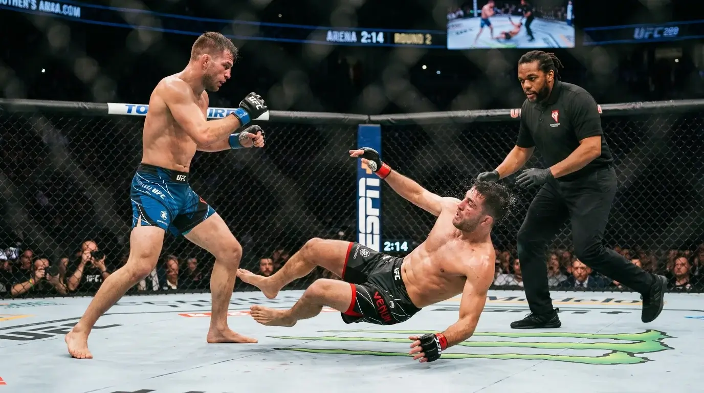 Knockdown-Wetten MMA: Quotenstruktur und Markttiefe bei Niederschlag-Prop-Bets auf UFC-Kämpfe