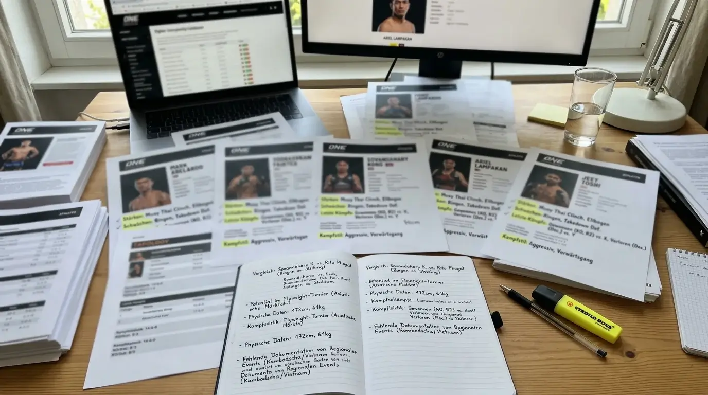 Informationsvorsprung bei ONE Championship Wetten: Wenig analysierte Märkte als Vorteil für MMA-Wetter nutzen