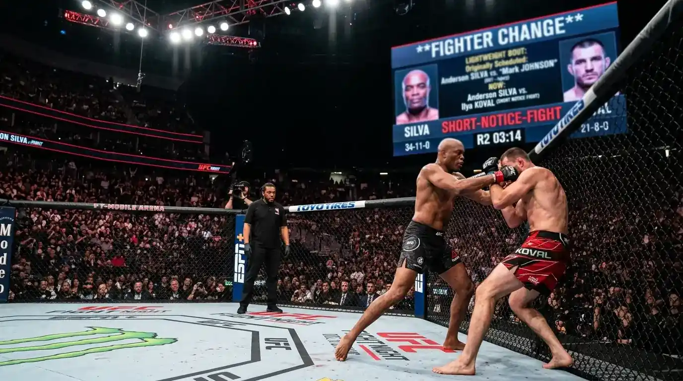 Short-Notice-Fight Wetten bei UFC: kurzfristige Kämpferersetzung beeinflusst MMA-Quoten sofort