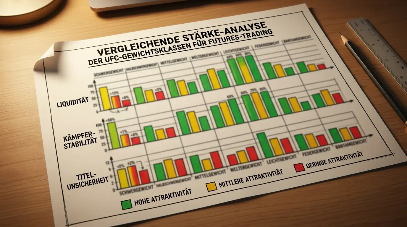Divisionen-Analyse für UFC Futures Wetten: Vergleich der attraktivsten Gewichtsklassen für Outright-Wetten