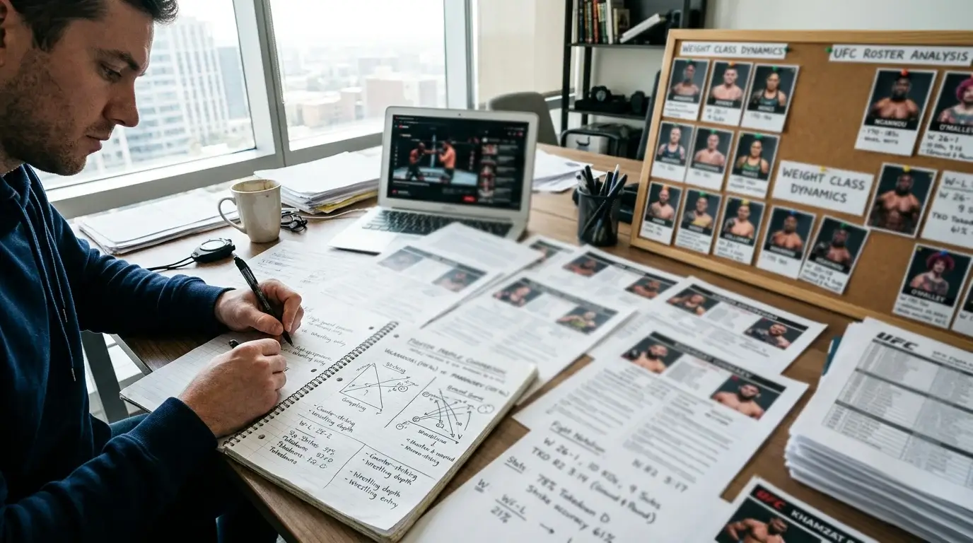 Analyse-Framework für UFC Methodenwetten: Kampfstil, Finish-Rate und Matchup-Faktoren
