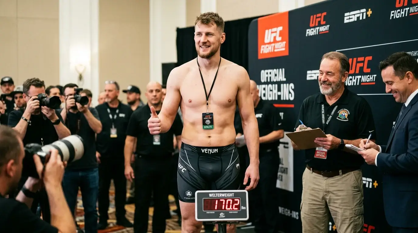 Gewichtsklassenwechsel im UFC: Kämpfer debütiert in neuer Gewichtsklasse ohne aggressiven Weight Cut